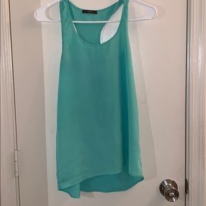 Blue blouse tank top